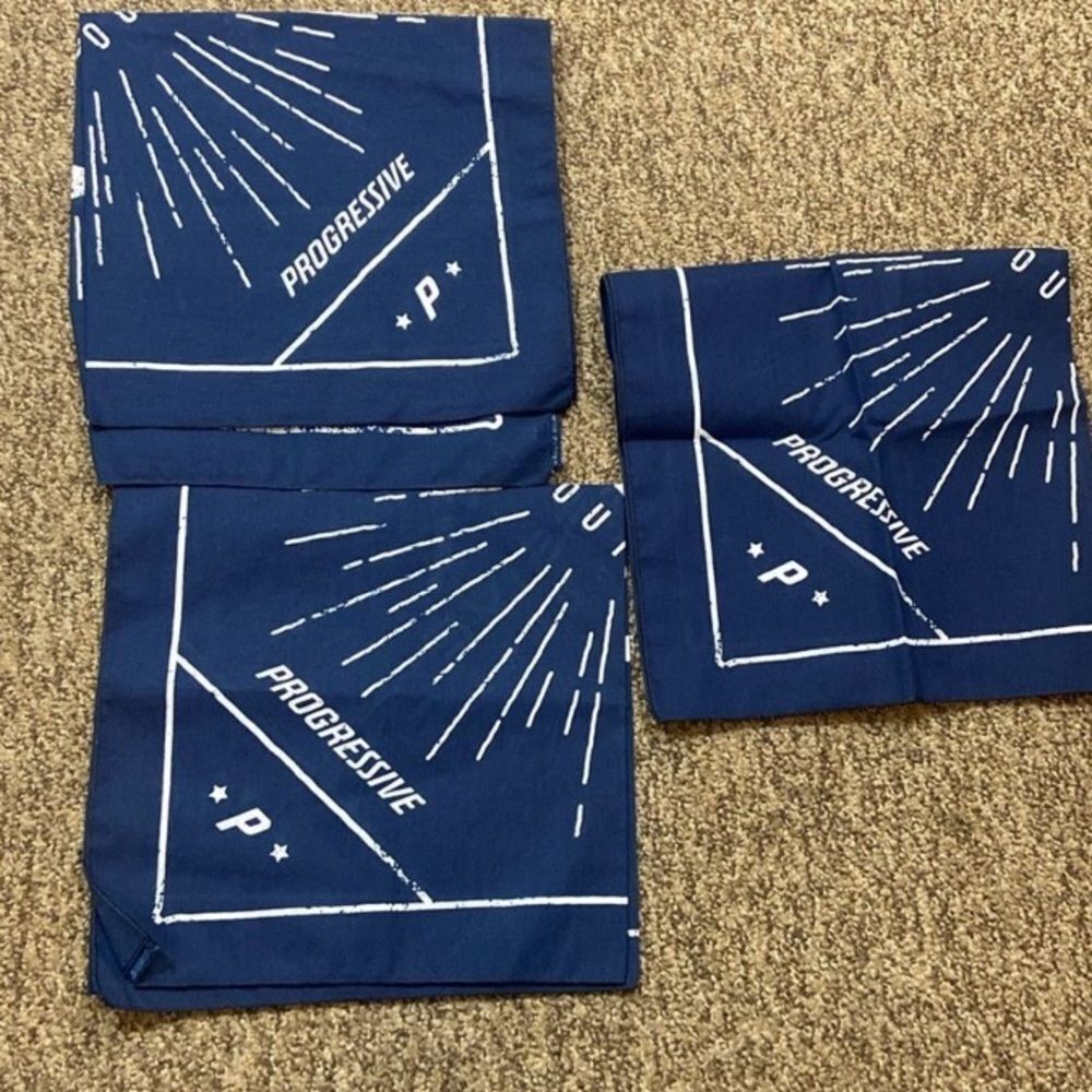 Progressive Blue Bandana Trio - Picture 2 of 4